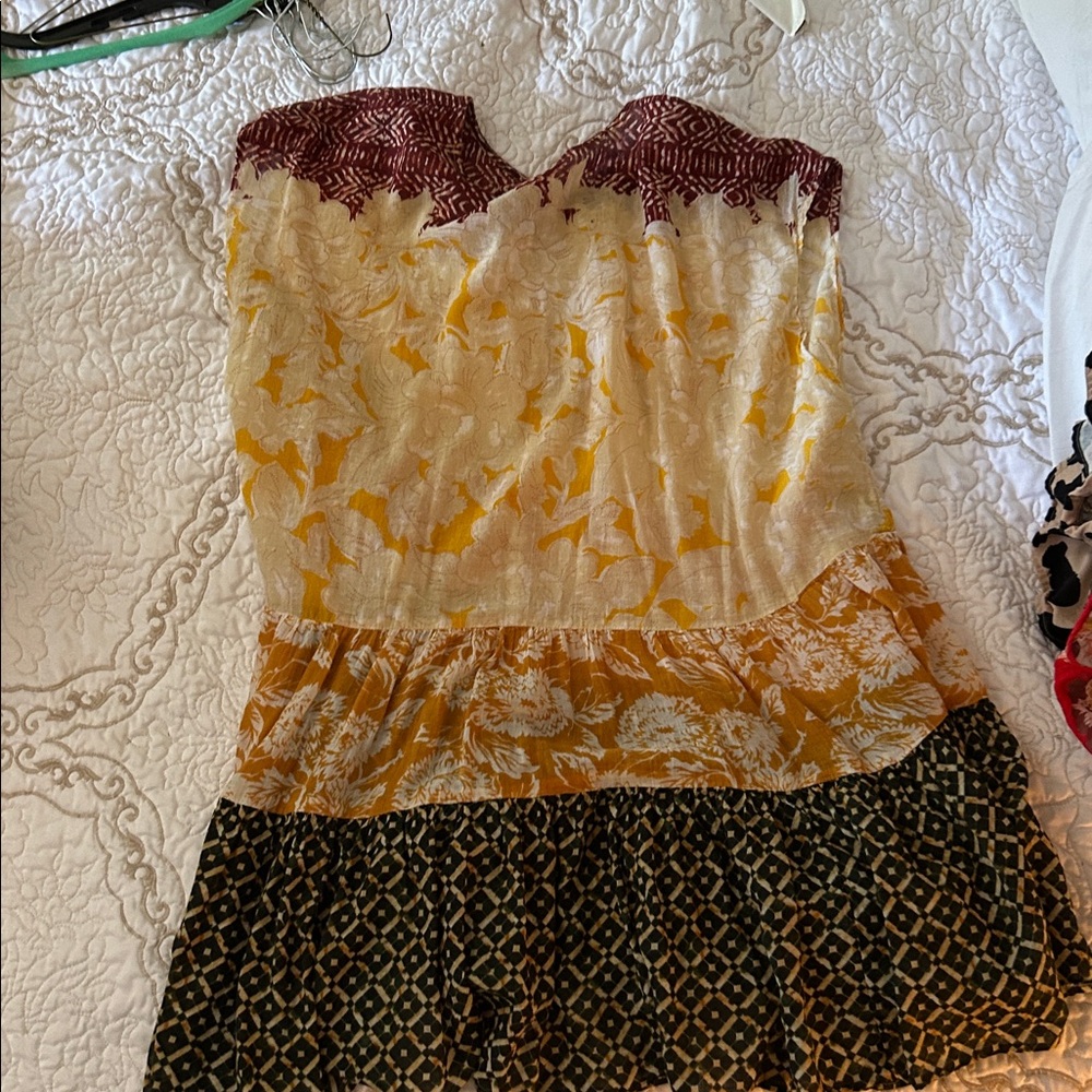 Free People Multicolor Patterned Top - image 1